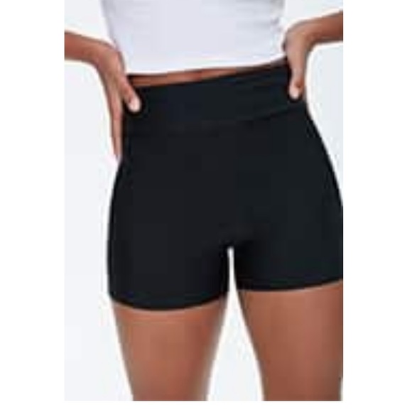 high waisted biker shorts forever 21